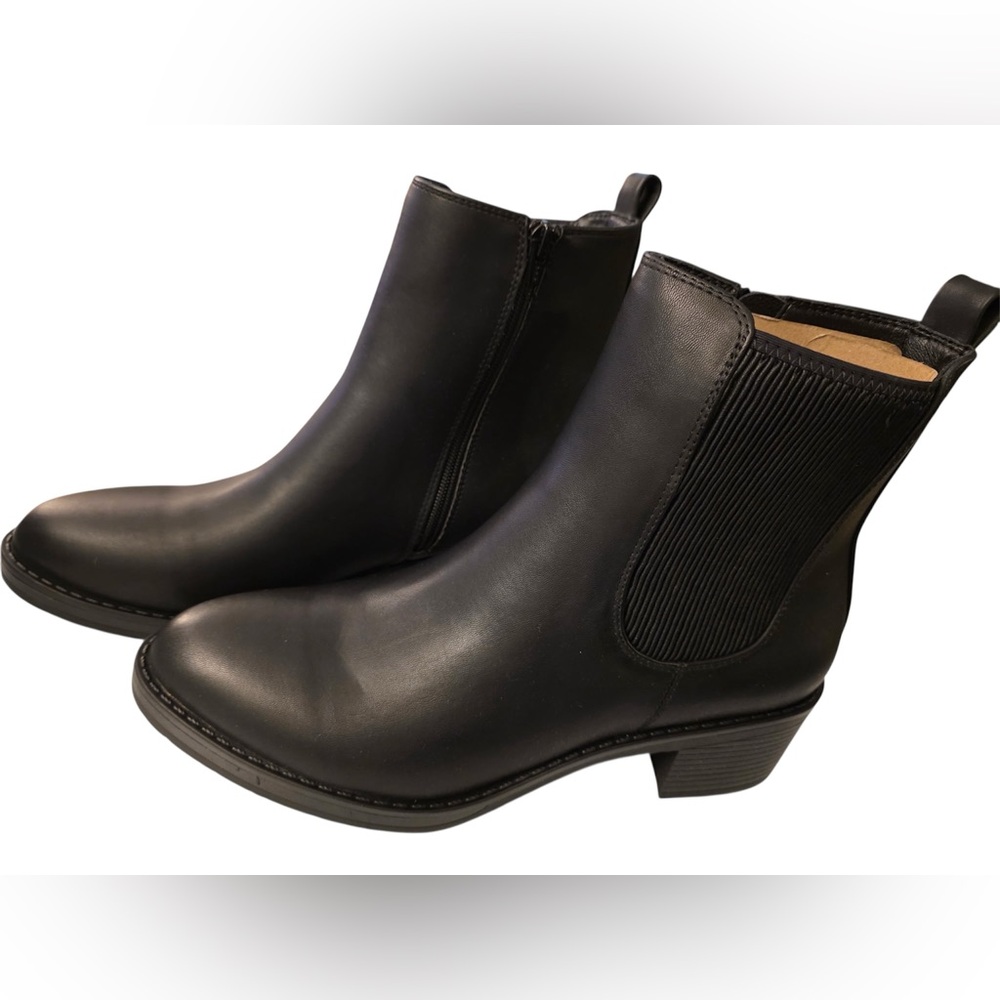 Sonoma Black Slip-On Chelsea Ankle Boots